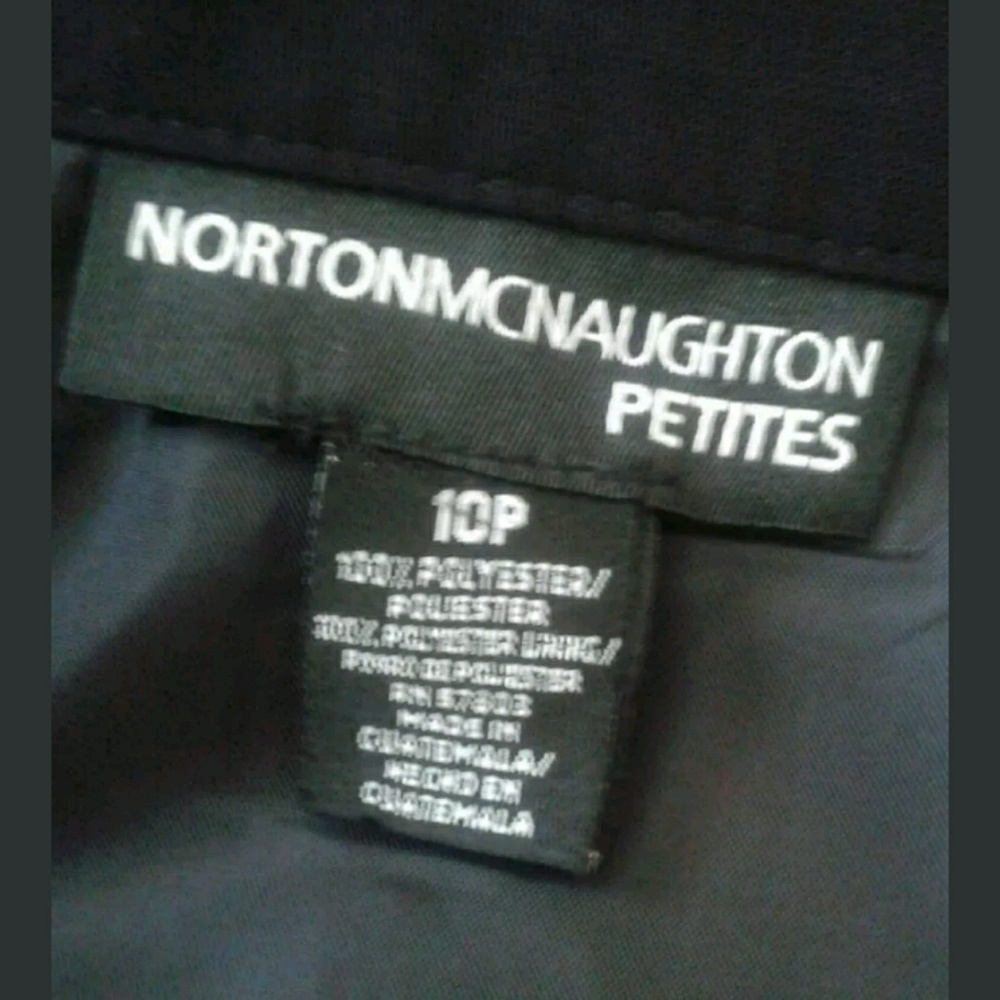 Norton McNaughton Petites Career Pleat Skirt 10P - Picture 8 of 8